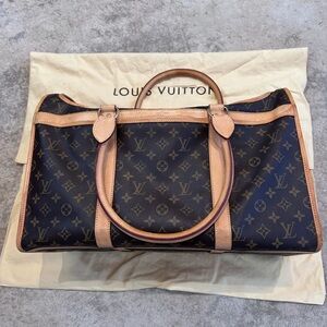 Louis Vuitton Monogram Dog Carrier - Brown and Tan